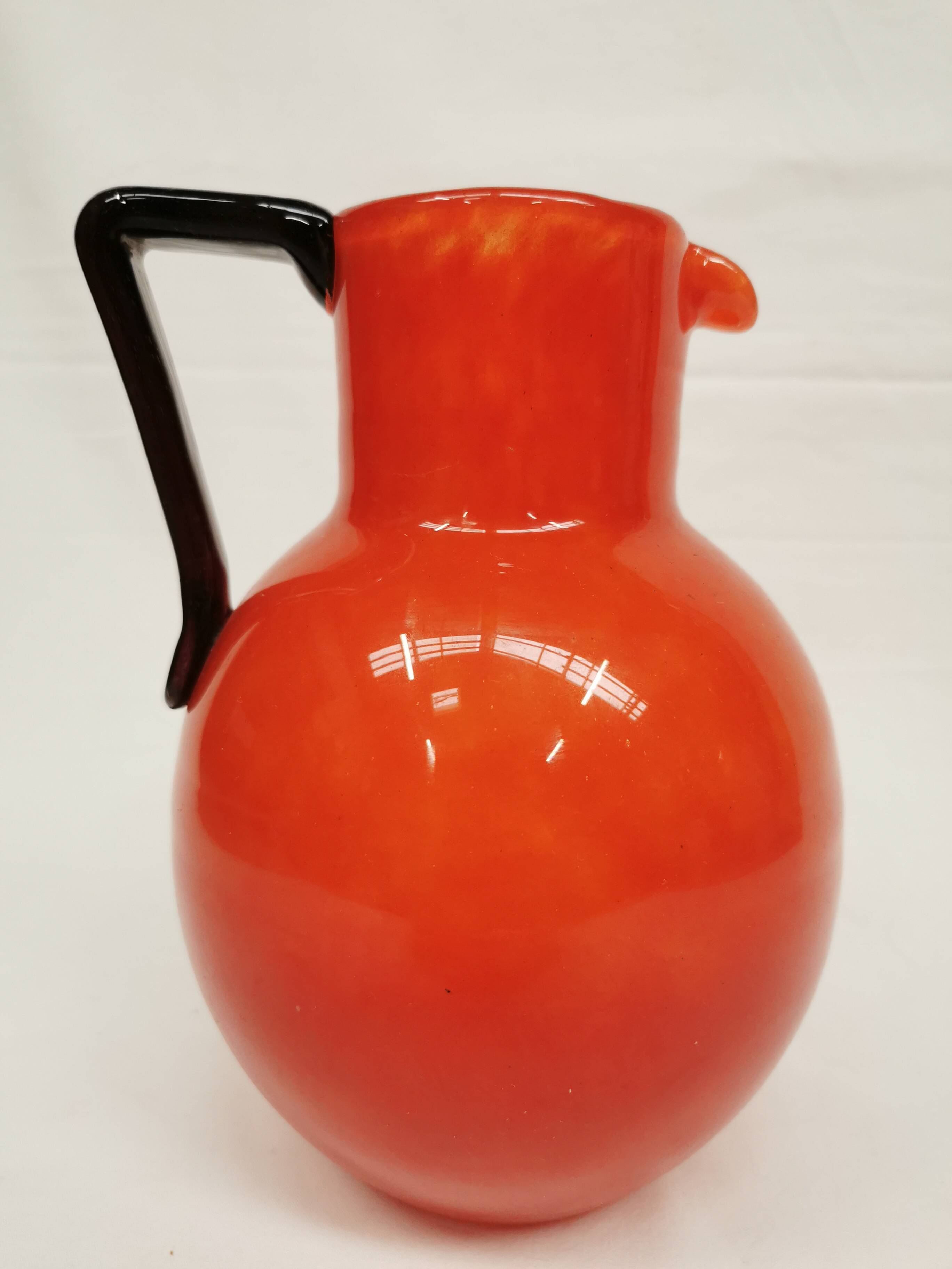 Orangeade / Lemonade Pitcher, Beer, Schneider, Le Verre Français