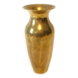 Antique gilded brass vase