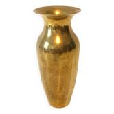 Vase ancien laiton doré