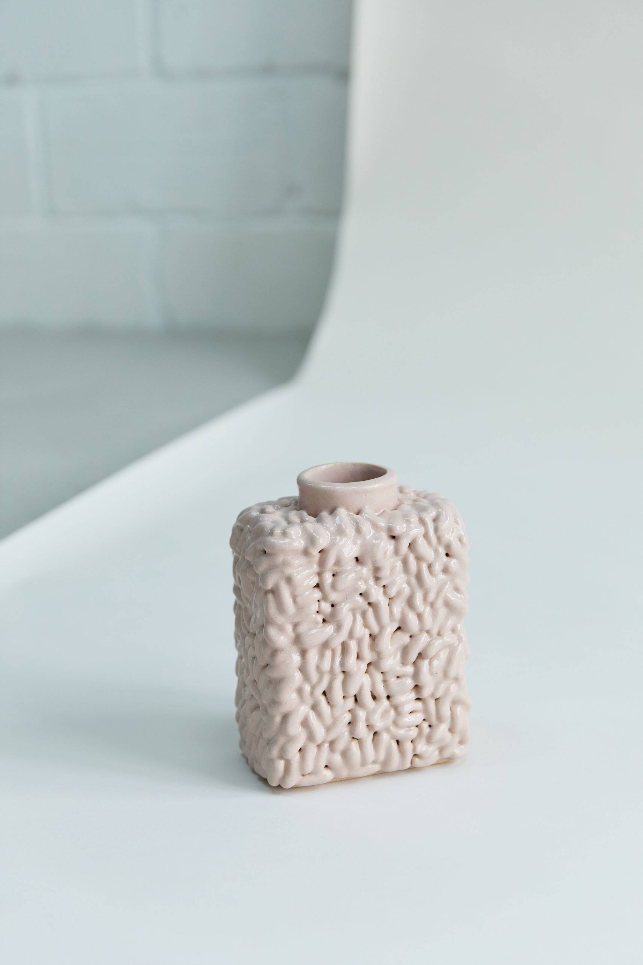 Small Opal Molecules Vase