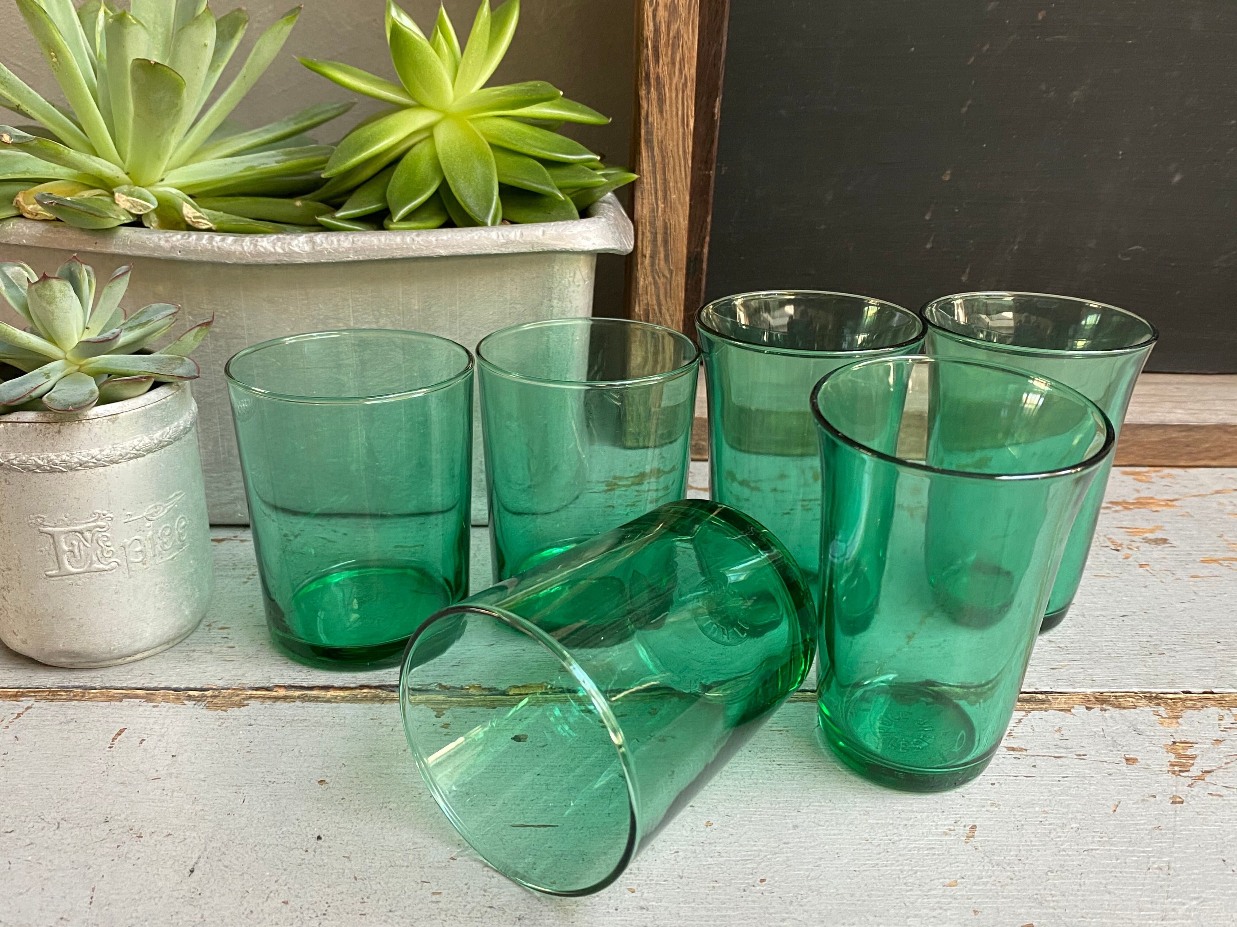 Series of 6 glasses Lesieur