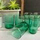 Series of 6 glasses Lesieur