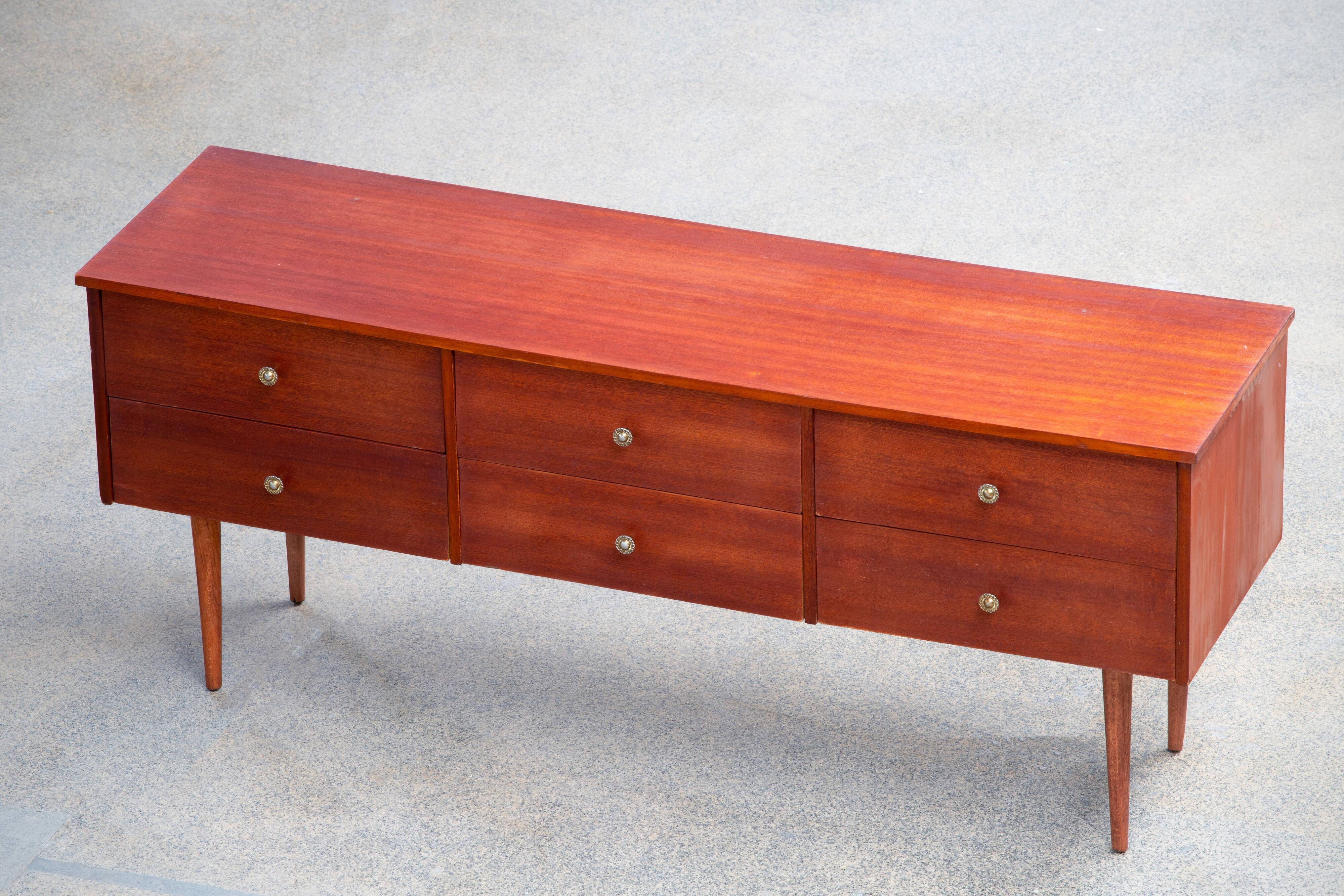 Vintage Scandinavian enfilade 1960