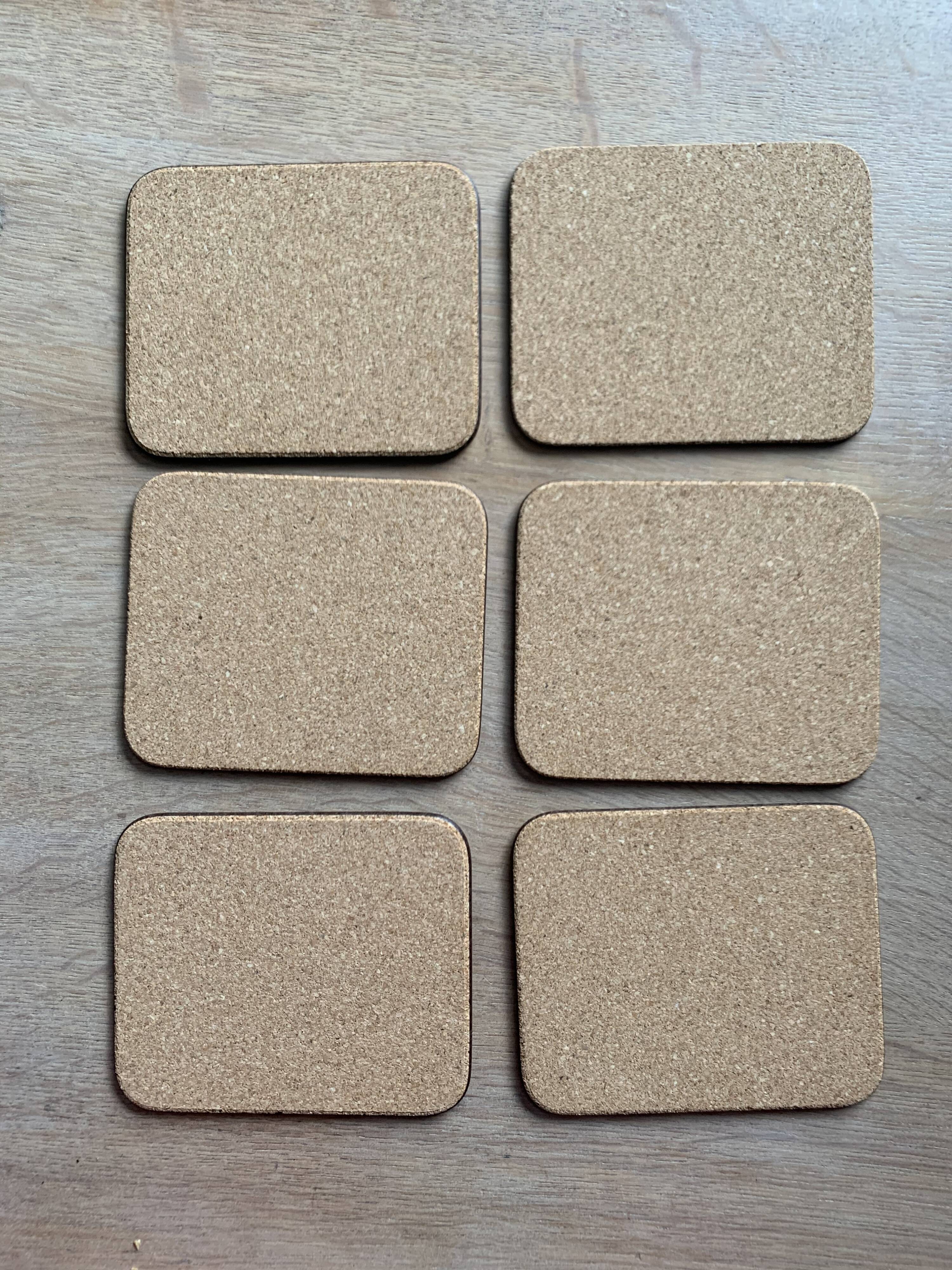 Jason coasters, 6 dessous de verres, 1963 Selency