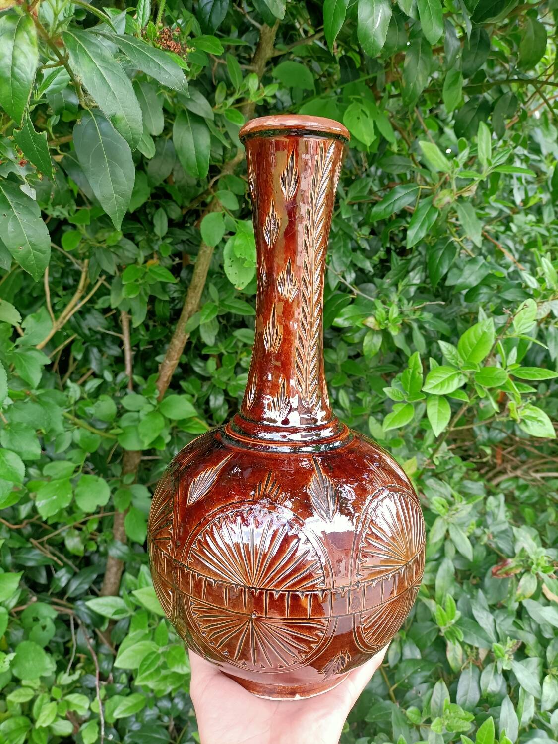 Retro ceramic vase