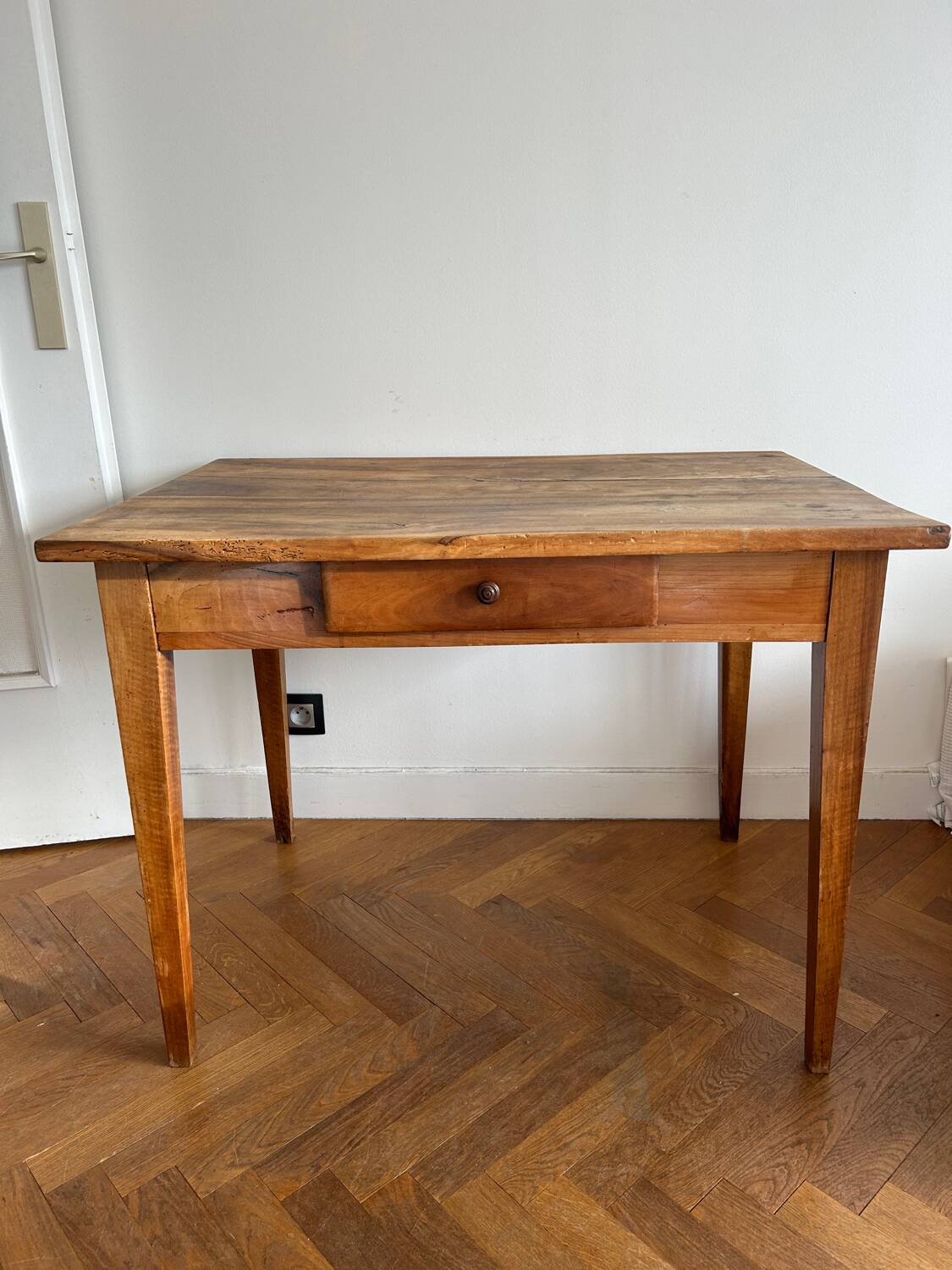 Farmhouse table with drawer / desk