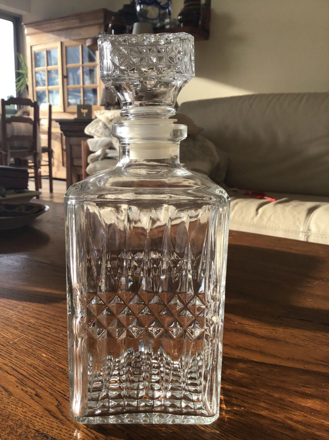 Crystal carafe