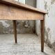 Farmhouse table with spindle legs in oak and pine, 2.5m