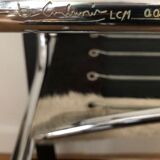 Armchair lc by Le Corbusier, Cassina 1960