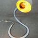 Vintage 'Snake' lamp – White