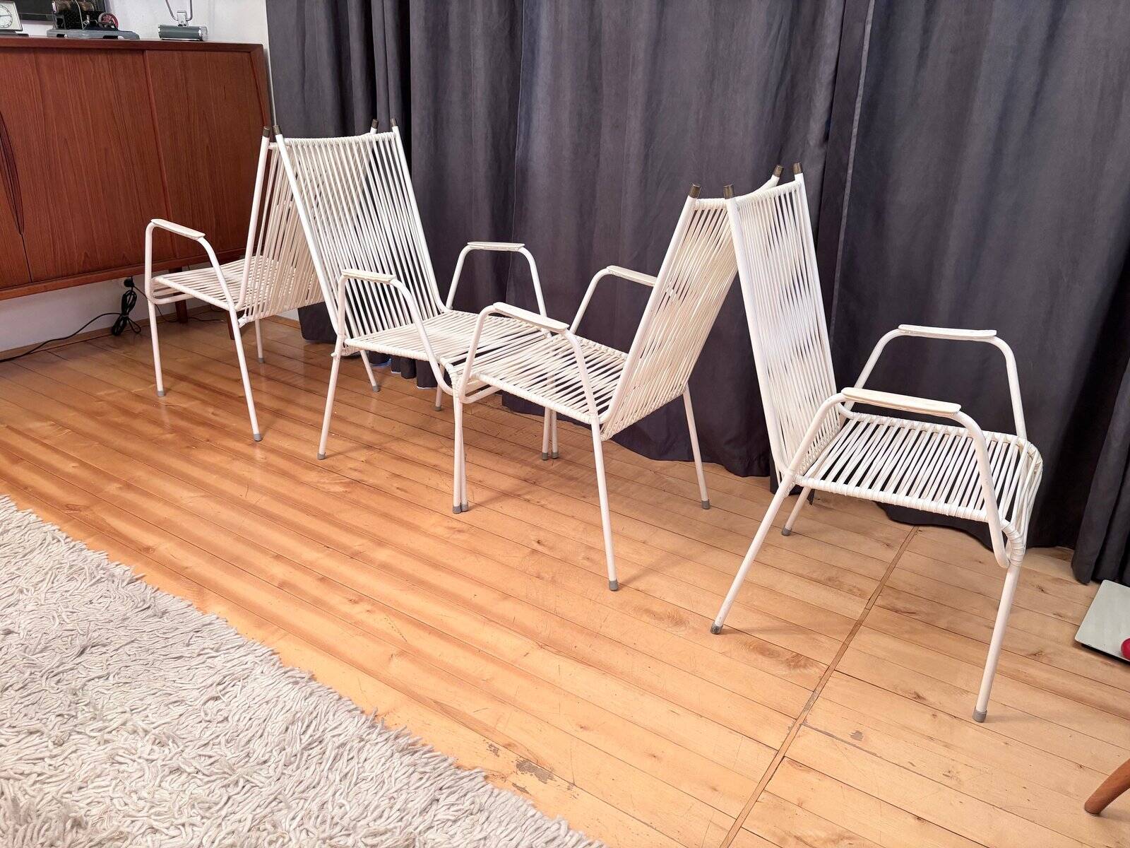 Chairs from Mauser, Germany, 1960s, set of 4