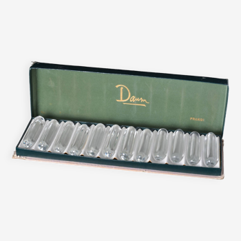 Daum crystal knife holder