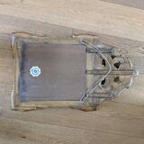 Gilded wooden mirror 69x38cm