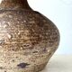 Ceramic lamp, chamotte stoneware and wool by Alain Blanchard, France 1970