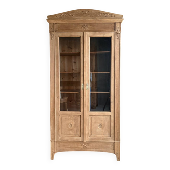 Vitrine Art Déco en chêne (rénovée)