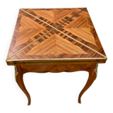 Louis XV style games table.
