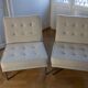 Pair of Florence Knoll "Parallel Bar" vintage armchairs – 1960s