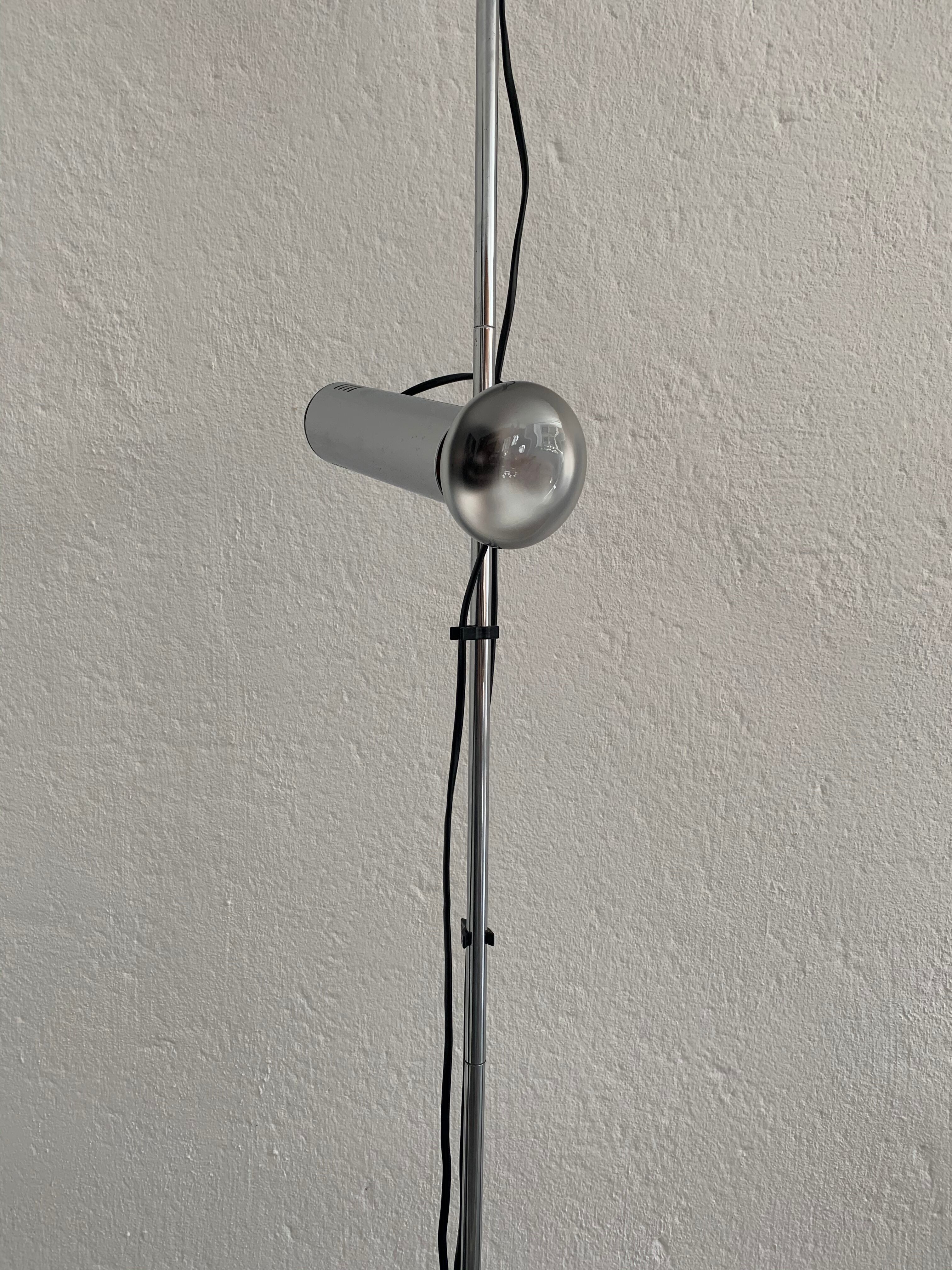 Targetti vintage chrome lampfloor