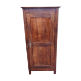Old wooden bonnetière cabinet