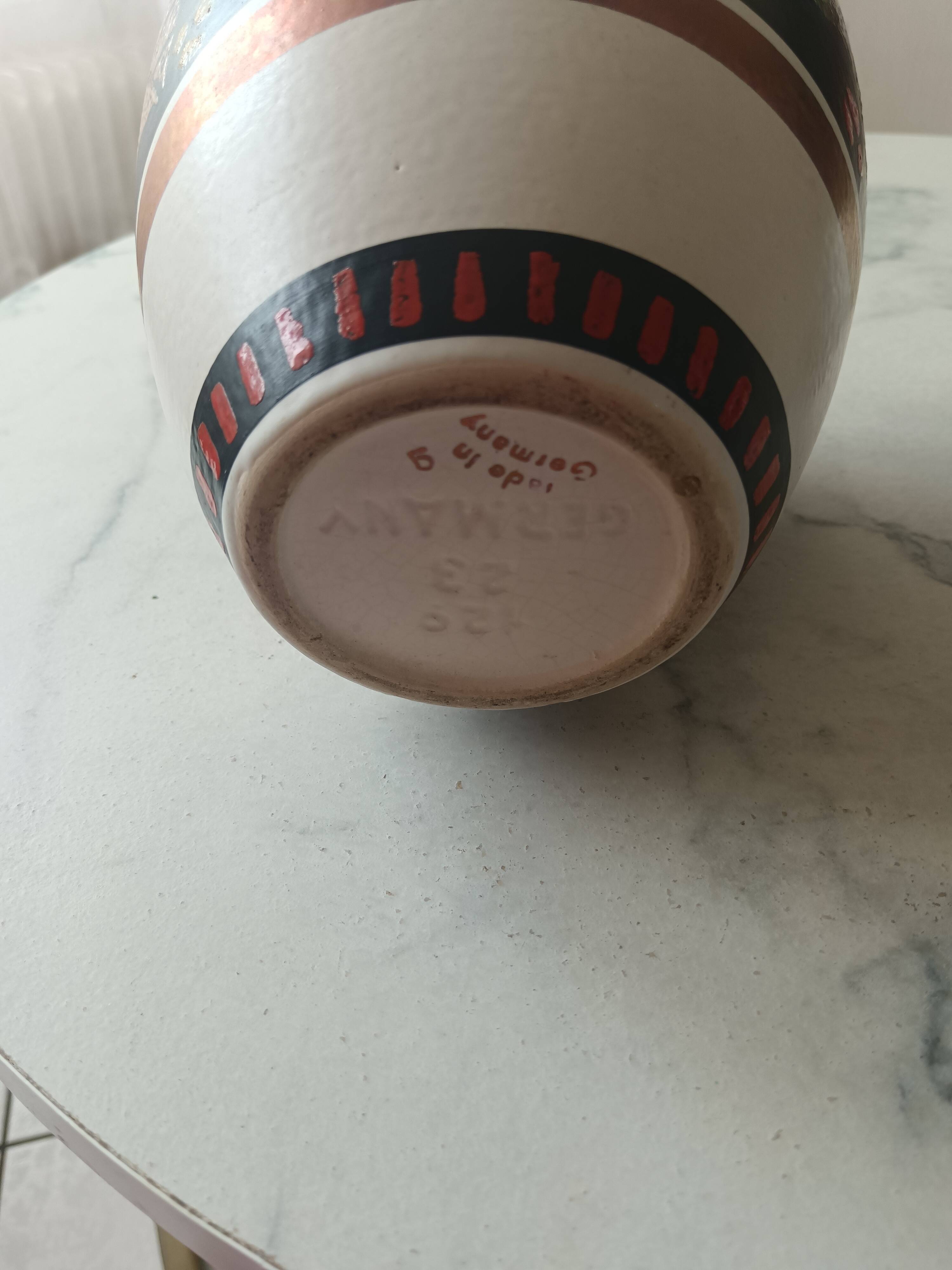 Ceramic vase hor made in Germany