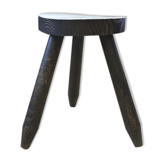 Tabouret brut tripode