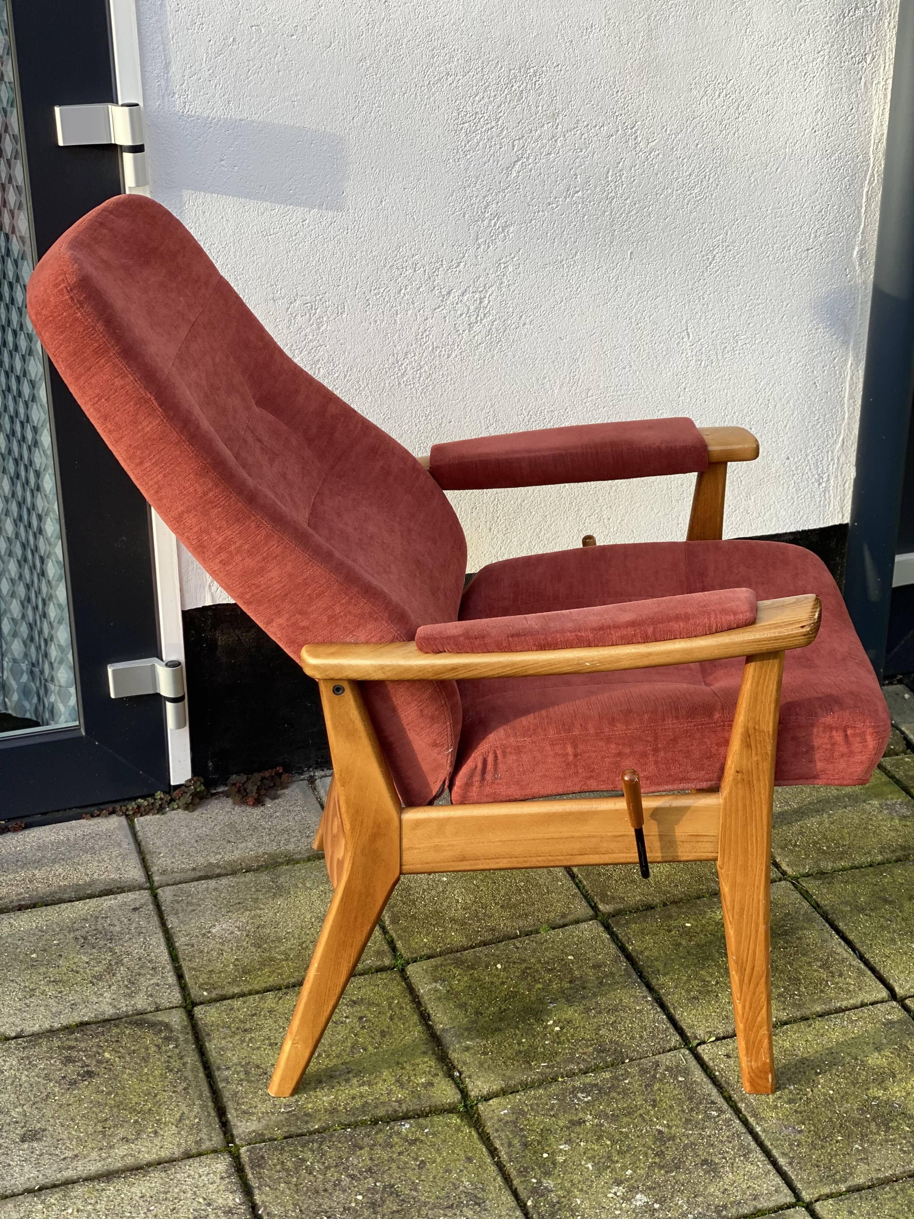Farstrup vintage danish reclying chair