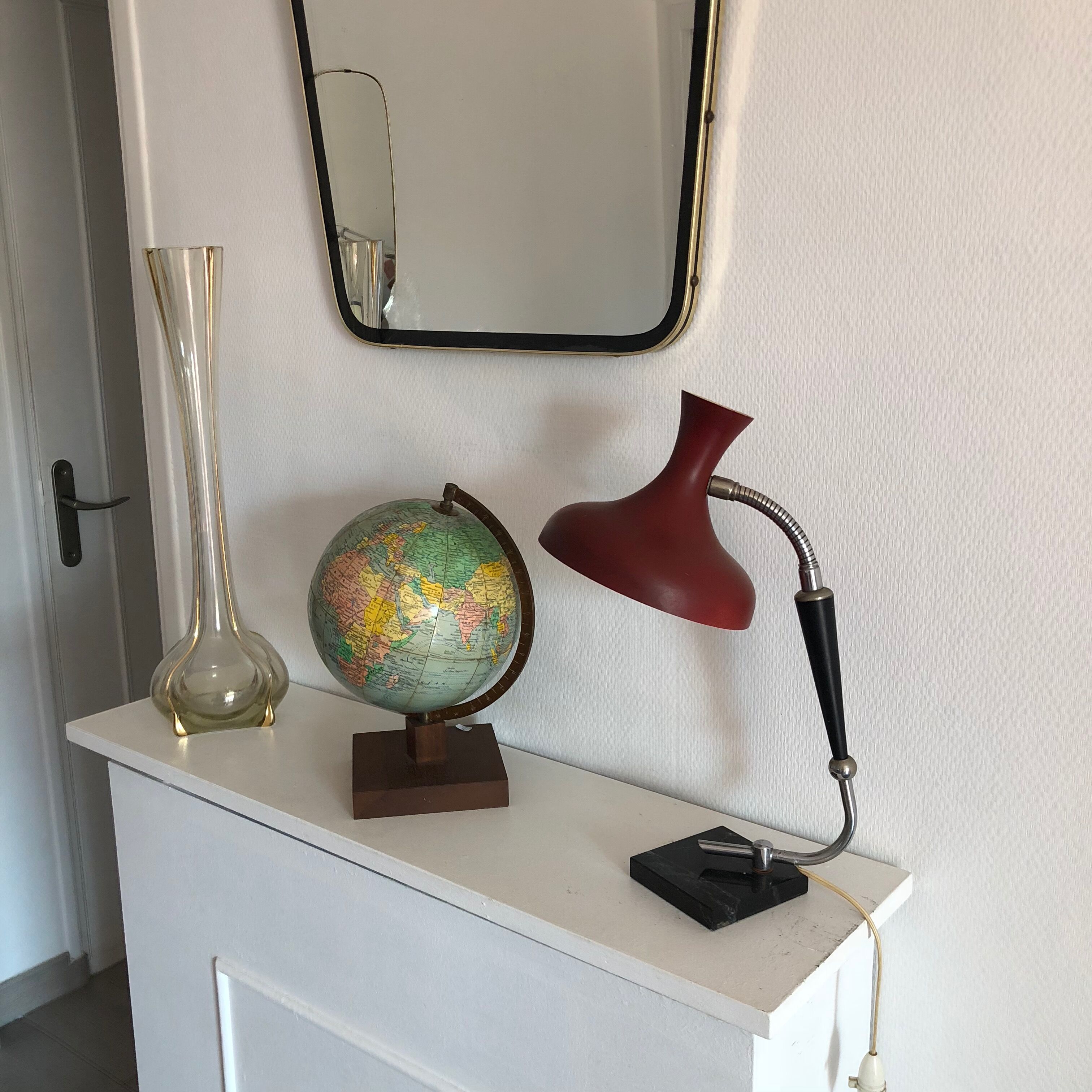 Globe girard, baker and thomas 30 cm vintage 1950
