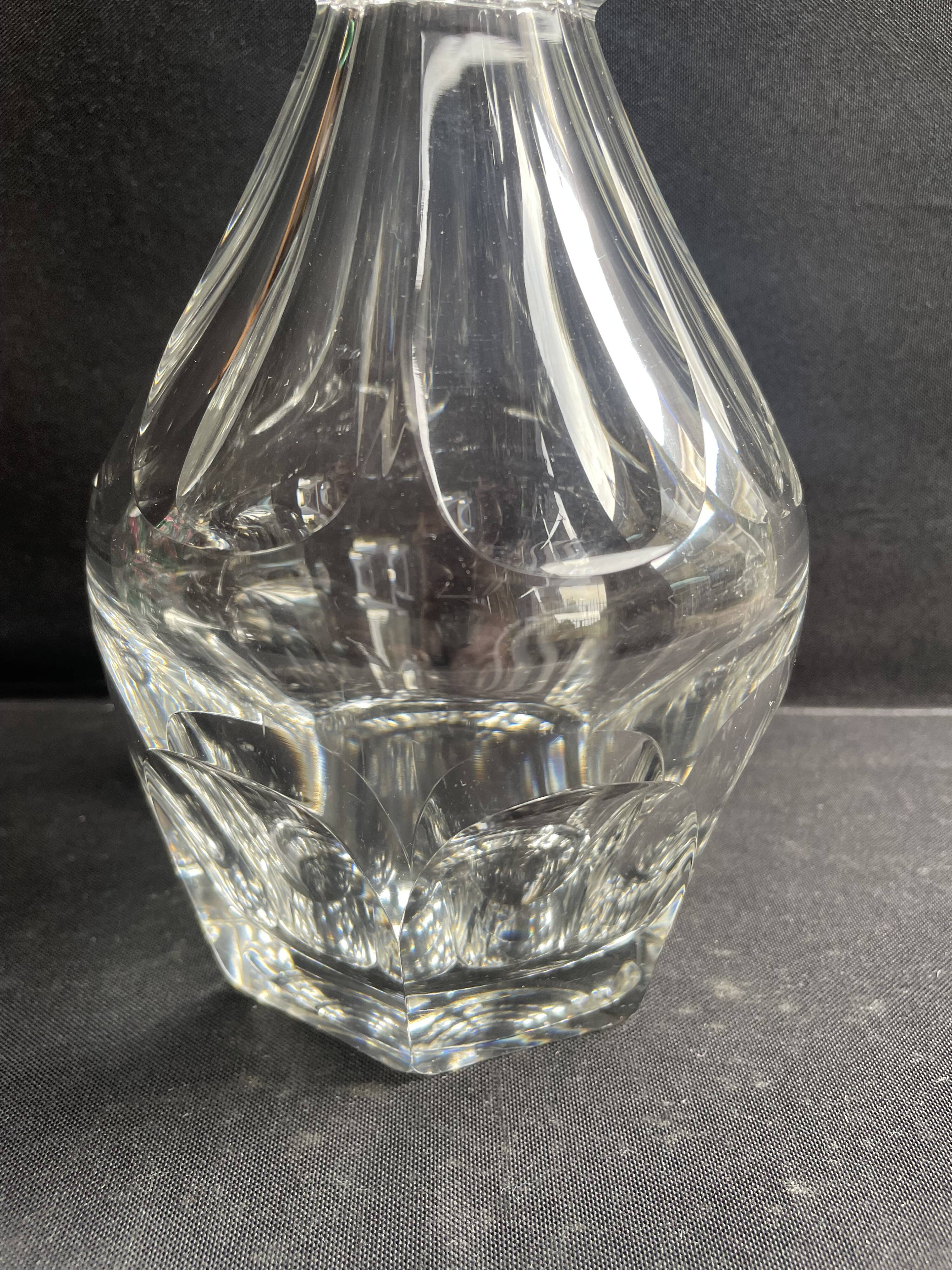 Baccarat Harcourt wine carafe 1841