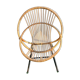 Rattan armchair Dirk Van Sliedregt for Rohe Noordewolde 60s