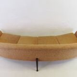 Vintage Frisco Bay Sofa Settee By George Fejer and Eric Pamphilon For Guy Rogers Ltd - Heals