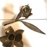 Brass candlesticks