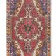 Vintage Turkish rug from Oushak, hand-woven 143x216 cm