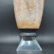 Large stoneware vase from Bouffioulx signed Losson, Hand-turned 1960
