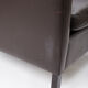 Mid-Century danish highback armchair with footrest