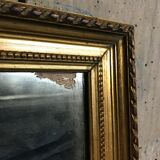 Mirror between two golden Louis XVI 58x159cm