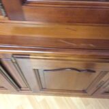 Cherry bookcase 4 doors