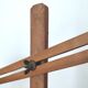 Former wooden wool mercerie reel