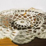 Lace ceramic pocket tray