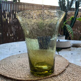 Glass vase by Biot