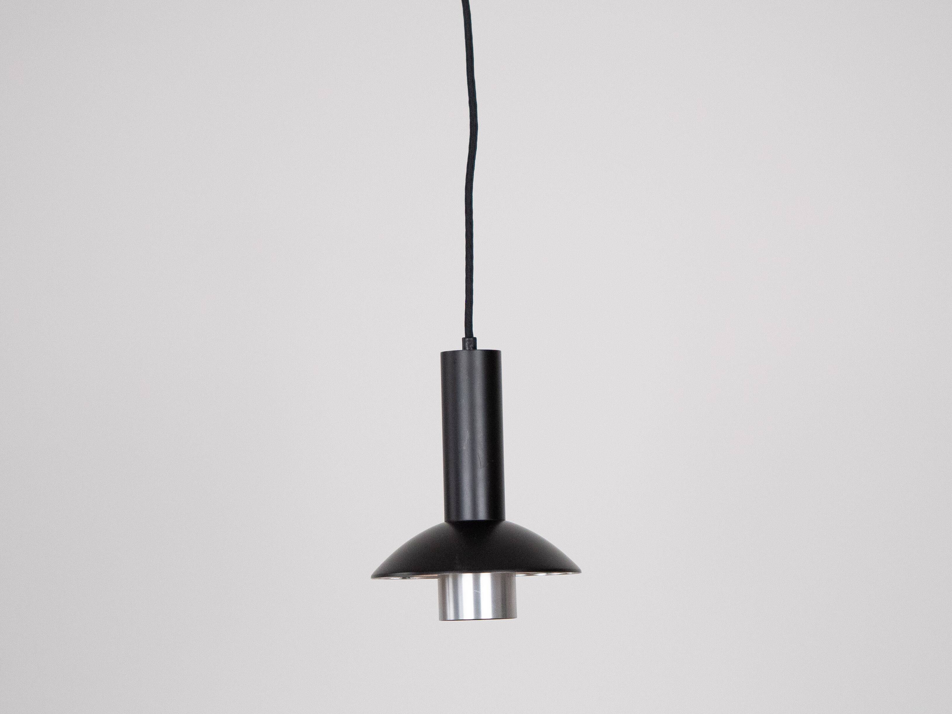 Pair of 2 Danish vintage pendant lamp Louise by Louis Poulsen, 1970s