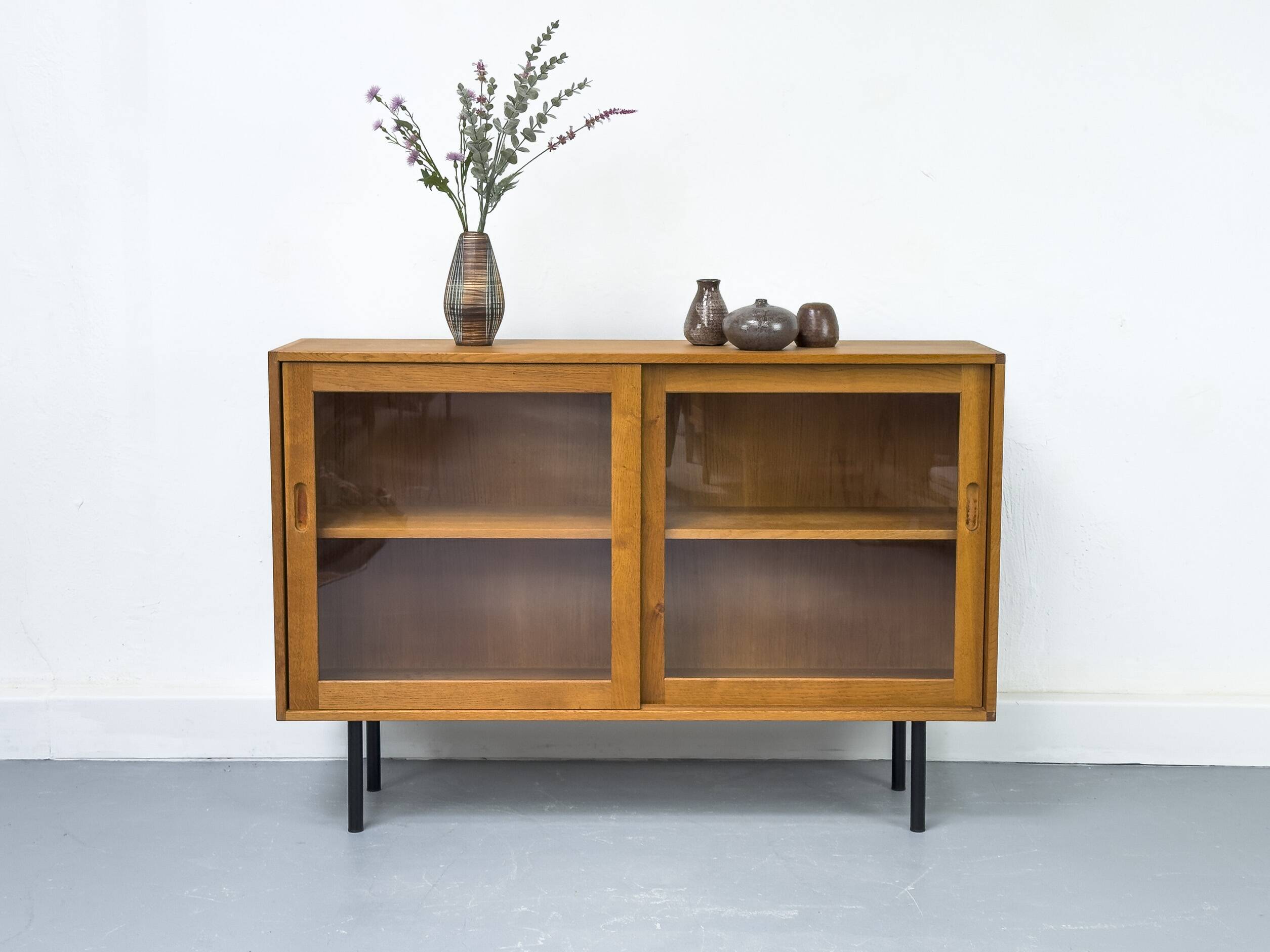 Danish Oak Display Case from Brouer, 1960s