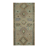 Turkish Handmade Vintage Anatolian Kilim 168 cm x 331 cm