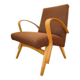 Fully Restored Vintage Lounge Armchair by Frantisek Jirak for Tatra 1960’s
