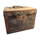 Leather trunk