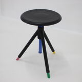1980s Raul Barbieri Table and Stools for Rexite ,Italy