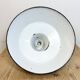 Industrial grey enamel factory pendant lamp, 1960s
