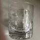 produit BHV 6 verres gobelets whisky en demi cristal taillé pois 1980