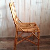 Chaise en rotin