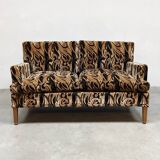 Vintage 60's daybed sofa lounge 'Psychedelic groove'