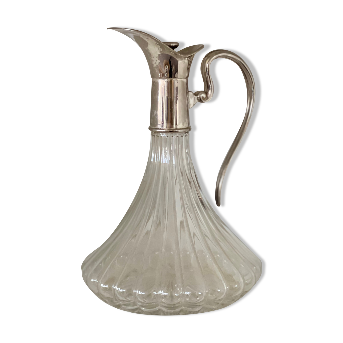Antique glass decanter